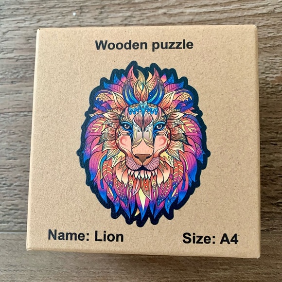Wooden puzzle - Picture 4 of 4